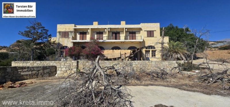 Kokkinos Pyrgos Kreta Südküste - Hotel im Dornröschenschlaf wer küsst es wach? Gewerbe kaufen